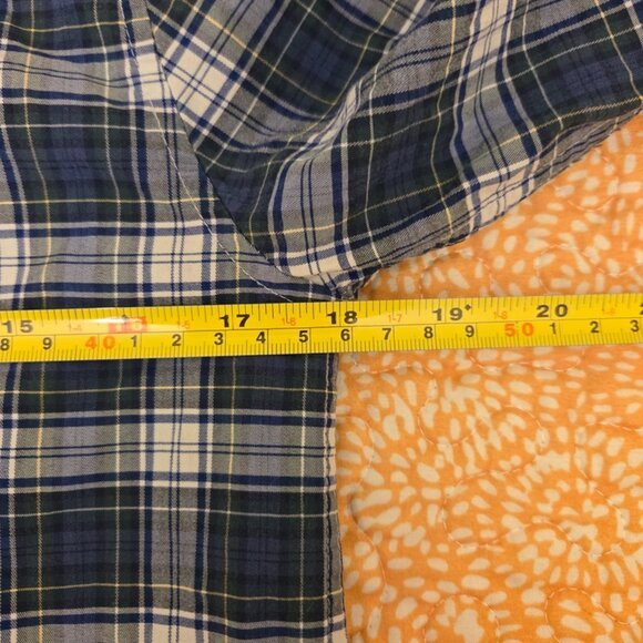 Vineyard Vines On The Go Performance Shirt Boys Large 16 Plaid Button Down - Picture 7 of 7